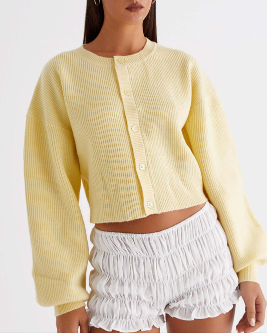 Lover Yellow Cardigan