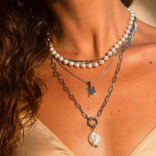 Alisha Timeless Pearl Necklace