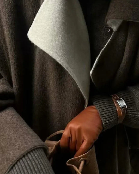 Elegant Double Faced Wool Coat