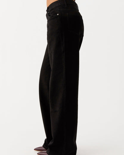 Anna Black Low Rise Denim Jeans