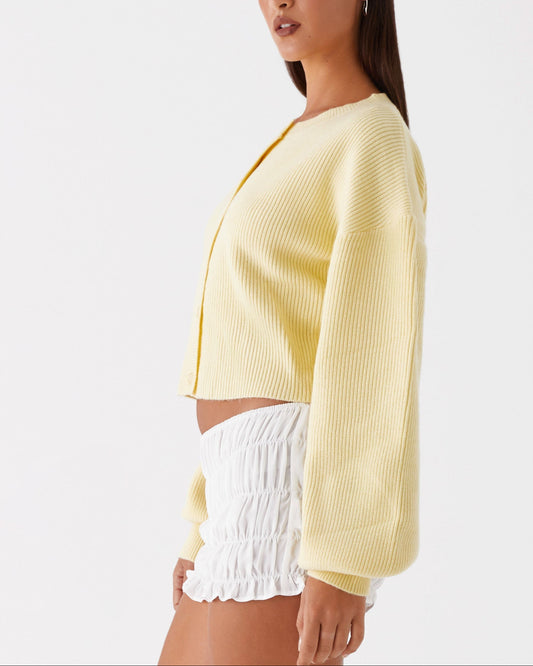 Lover Yellow Cardigan